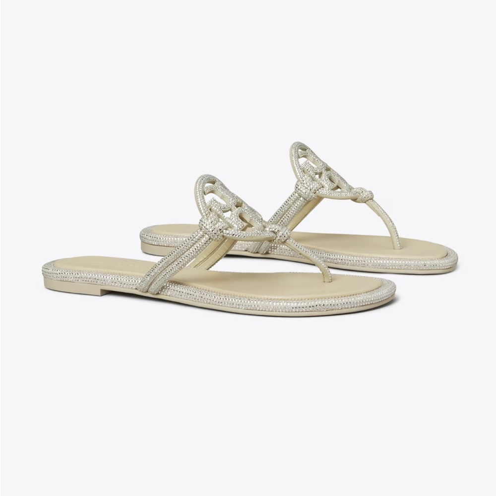 Tory Burch Miller Pavé Knotted Sandal